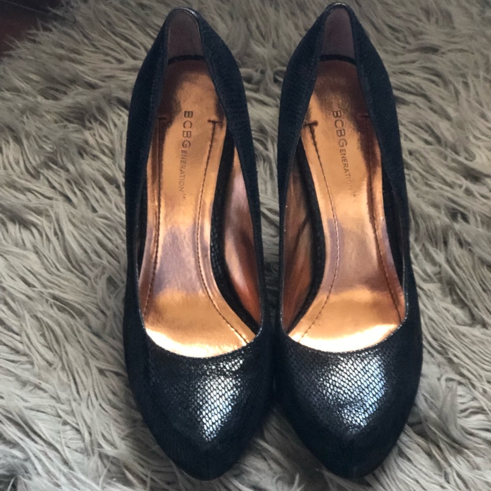 BCBGeneration parade platform pumps